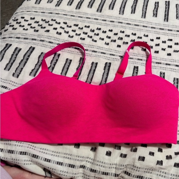 aerie • smoothez bra-ish bralette wireless lace large - Picture 3 of 6